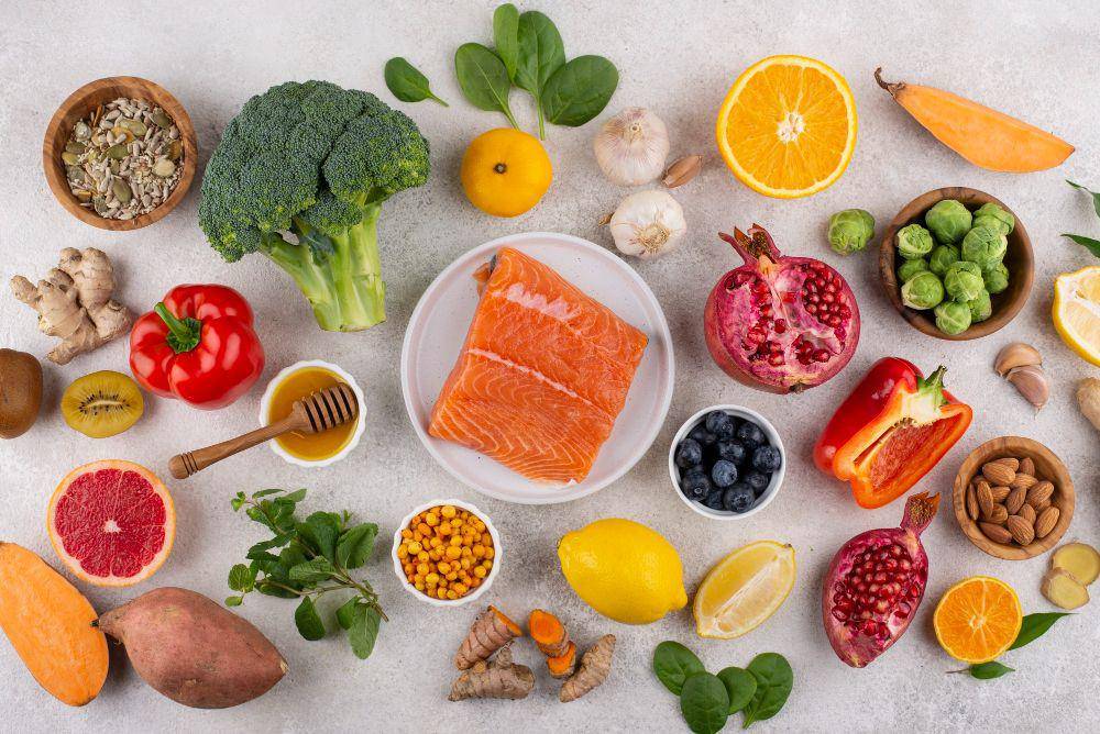 ilustrasi sumber vitamin B9, folat, asam folat (freepik.com/freepik)