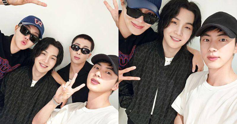 10 Momen RM, Jin dan j-hope di Konser Suga D-Day di Korea, Obati Rindu