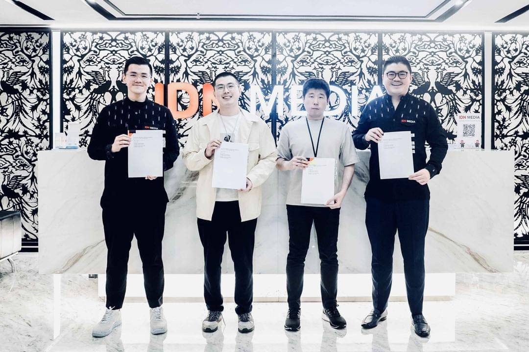 Peresmian akuisisi Saweria ke dalam ekosistem IDN Media - Dok. IDN Media