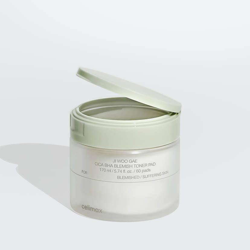 Celimax Ji Woo Gae​ Cica BHA Blemish Toner Pad (dok. Celimax)