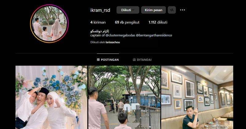 Instagram.com/ikram_rsd (screenshot: Popmama.com/Juan Dwi Satya)