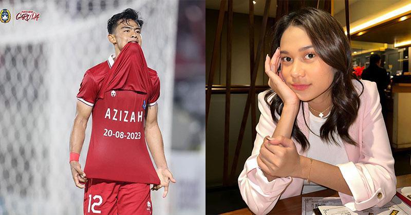 8 Foto Selebrasi Pratama Arhan untuk Azizah Salsha, Ada Maknanya