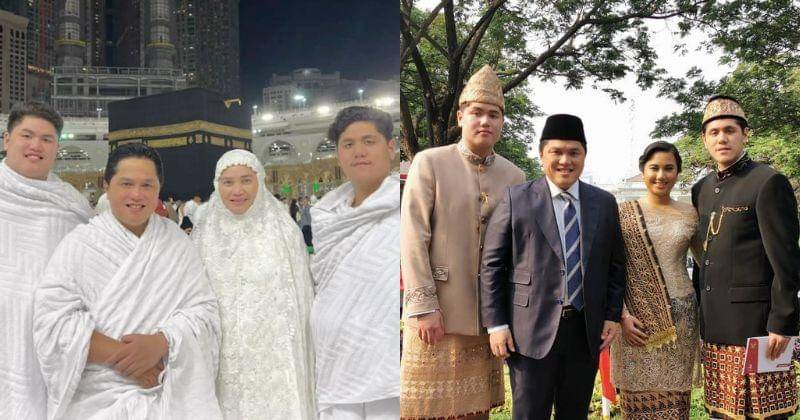 Instagram.com/arfathohir; Instagram.com/erickthohir