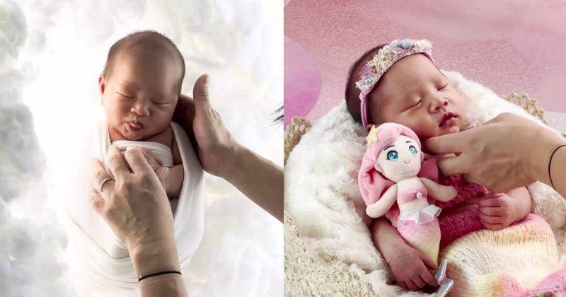 7 Foto Behind The Scene Pemotretan Baby Sophia Anak Sisca Kohl 