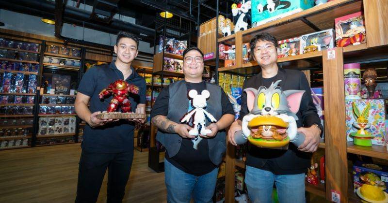 Kiri ke kanan: Rey Wilfred (Operational Manager Cow Play Cow Moo Indonesia), Daniel Darwin (Direktur Utama Cow Play Cow Moo Indonesia), dan Theobaldus Irel (General Manager Cow Play Cow Moo Indonesia). - Dok. Cow Play Cow Moo Indonesia