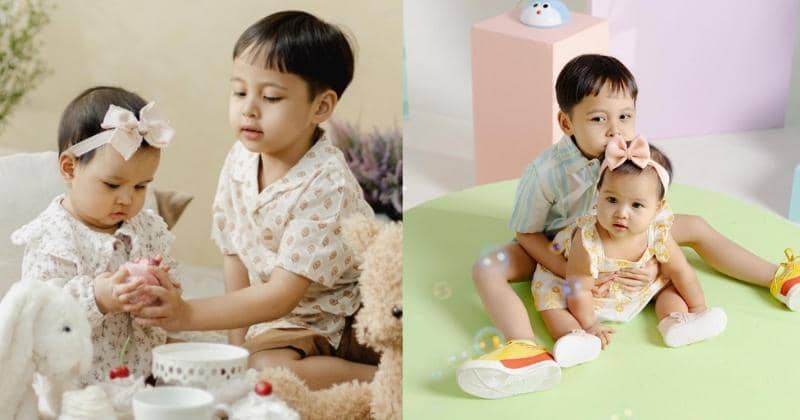 7 Foto Baby Shafanina Anak Kedua Tasya Kamila, Akrab dengan sang Kakak