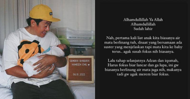 Selamat! Melki Bajaj dan Istri Dikaruniai Anak Ketiga