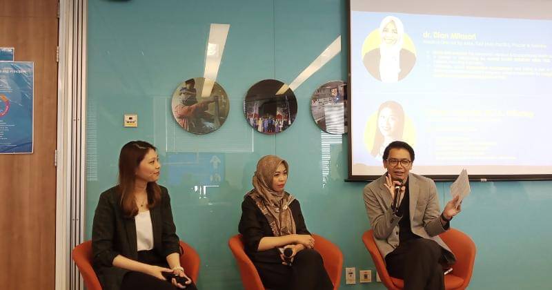 Diskusi media tentang kesehatan mental pada Selasa (10/10/2023) di Kantor P&G Indonesia, Jakarta. - Popmama.com/Nurul Khoiriyah