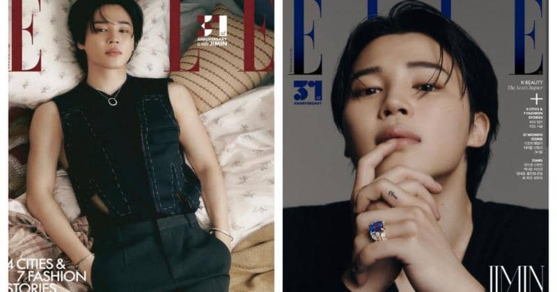 5 Potret Jimin Tampil Mewah dengan Perhiasan Rp 1,7 M
