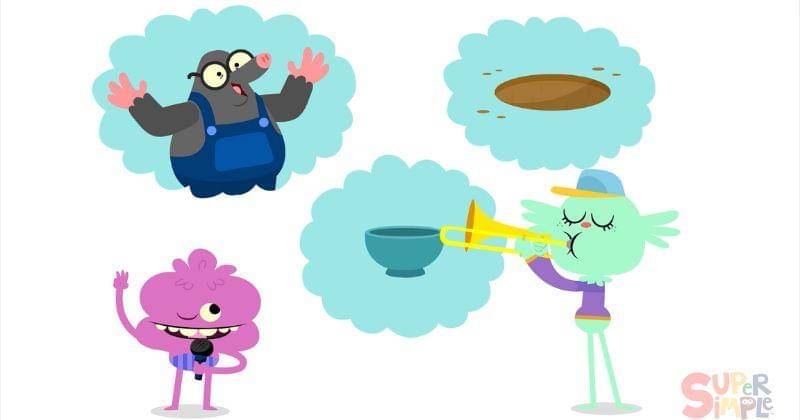 Youtube.com/Super Simple Songs - Kids Song