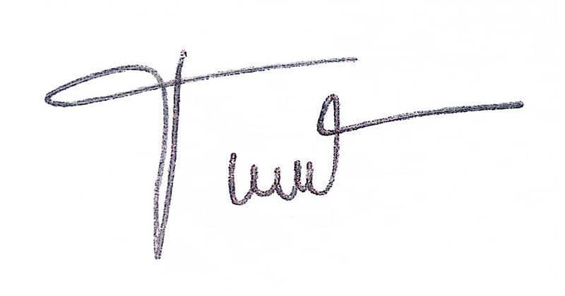 15 Contoh Tanda Tangan Huruf T Simple dan Keren | Popmama.com