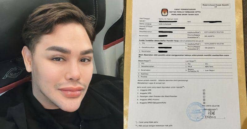 Ivan Gunawan Gunakan Hak Suara Pemilu di Paris | Popmama.com