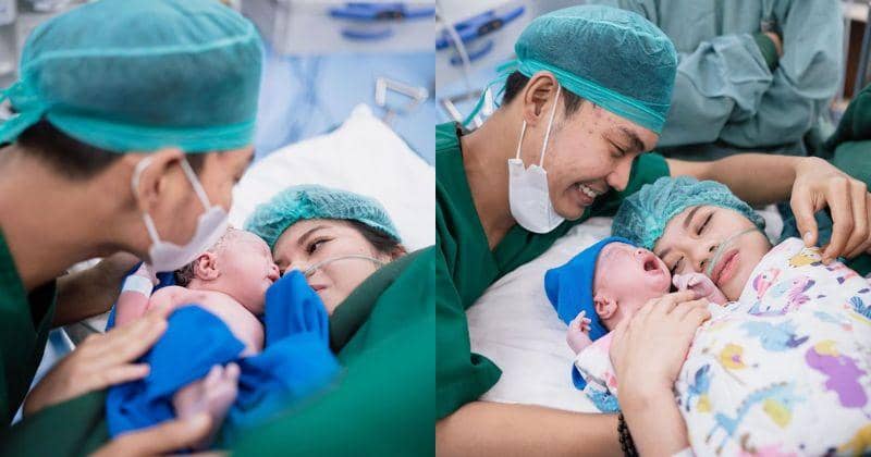 7 Potret Nabila Maharani Istri Tri Suaka Melahirkan Anak Pertama