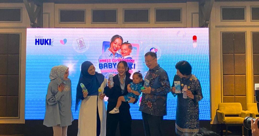 Konferensi pers Baby HUKI Kombinasi Smart Parenting untuk Orangtua Milenial dan Gen Z di Setiabudi, Jakarta, Rabu (7/2/24). - Popmama.com/Salsyabila Sukmaningrum