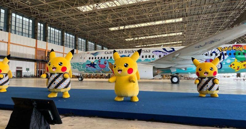 Peresmian Pikachu Jet GA-1, Tangerang (22/2/2024) - Popmama.com/Putri Syifa N