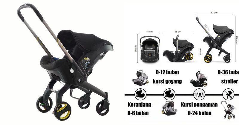 harga stroller sekaligus car seat