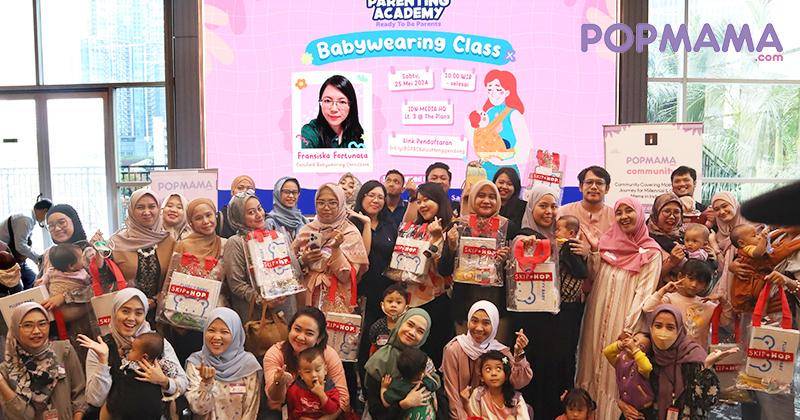 Popmama Parenting Academy Mei 2024: Teknik Menggendong Bayi yang Benar