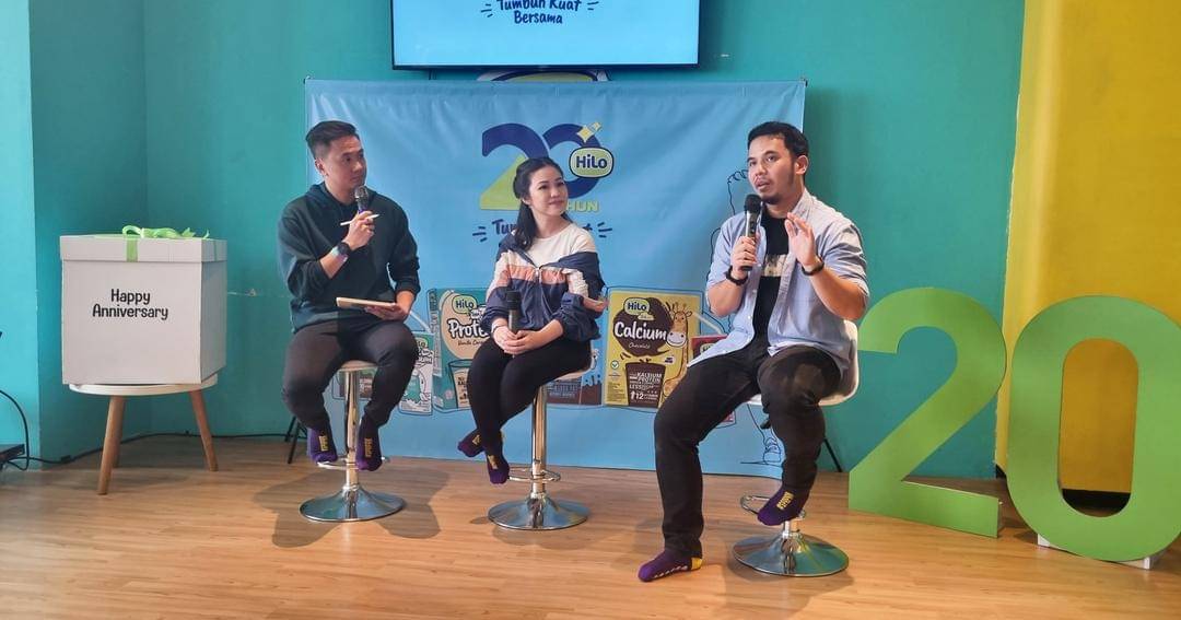 Acara Media Gathering: Spesial Perayaan HiLo 20 tahun di SuperPark Indonesia, Selasa (28/5/2024) - Popmama.com/Sania Chandra