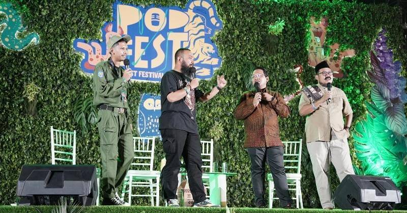 Keseruan Acara PODFEST 2024, Sabtu (22/06/2024), di Fatmawati, Jakarta Selatan. - Dok. PODFEST 2024