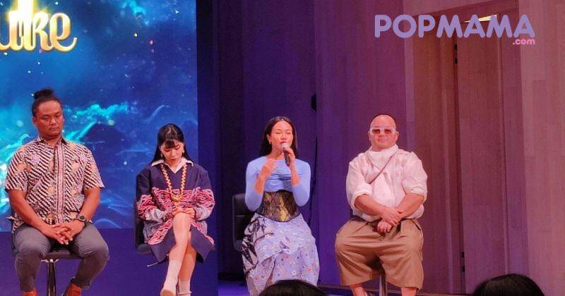 Potongan Sesi QnA Yura Yunita saat Press Confrence KICK OFF Pagelaran Sabang Merauke, Selasa (09/07/2024), Balai Resital Kertanegara. - Popmama.com/Erenzwei Ernawan