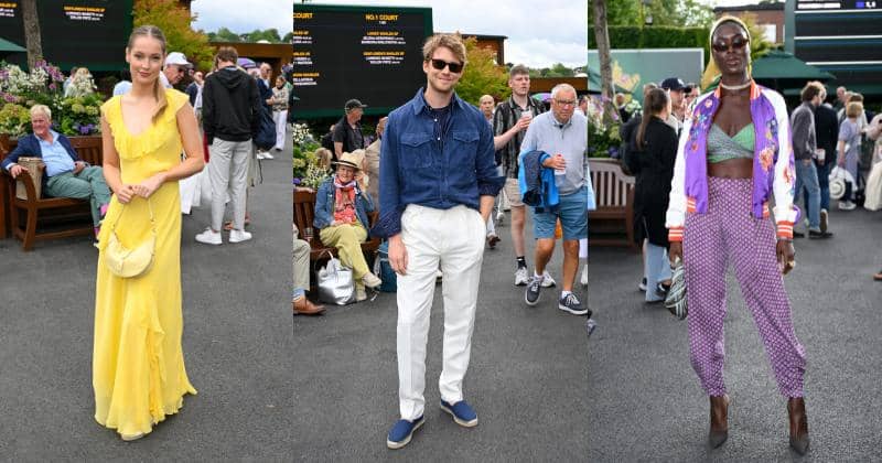10 Fashion Selebriti Terbaik di Wimbledon, Menonton dengan Gaya!
