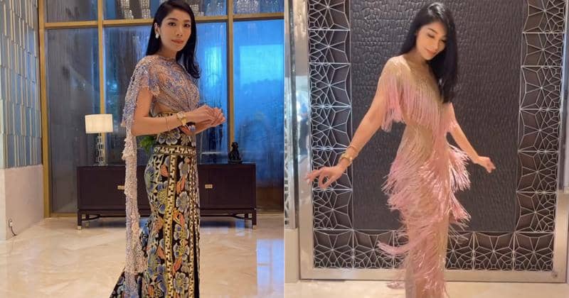 Detail Kebaya Karya Anaz, Dipakai dr Irene di Pernikahan Anant Ambani