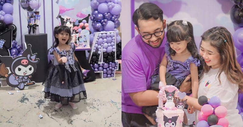 Kiky Saputri Bikin Pesta Kecil-kecilan Rayakan Ultah Aisya ke-4 Tahun
