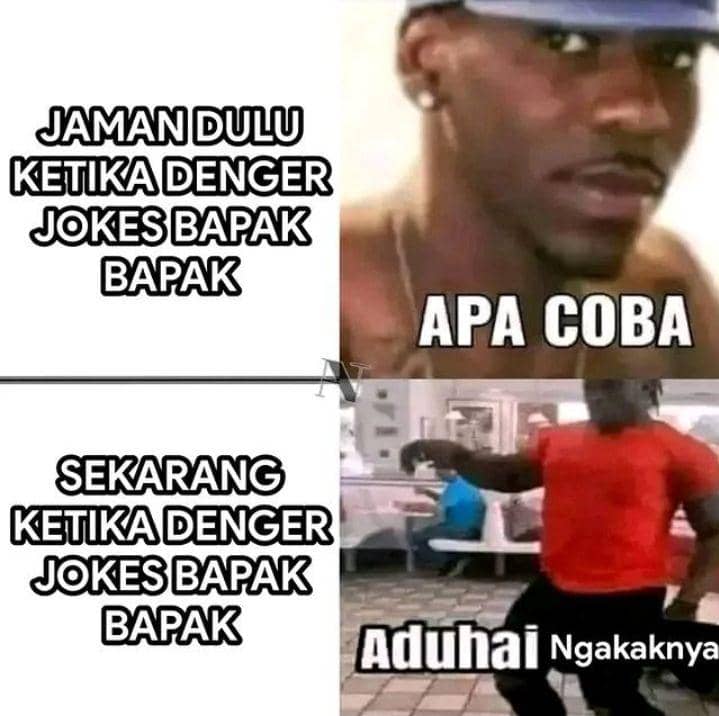 7 Meme Suami Jadi Bapak-Bapak, Tingkahnya Selalu Kocak