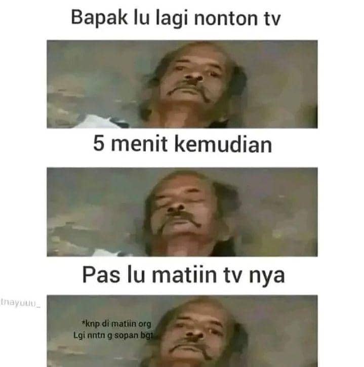 7 Meme Suami Jadi Bapak-Bapak, Tingkahnya Selalu Kocak