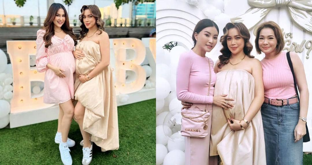 7 Gaya Seleb Hadiri Gender Reveal Anak Ketiga Jedar, Serba Pink!