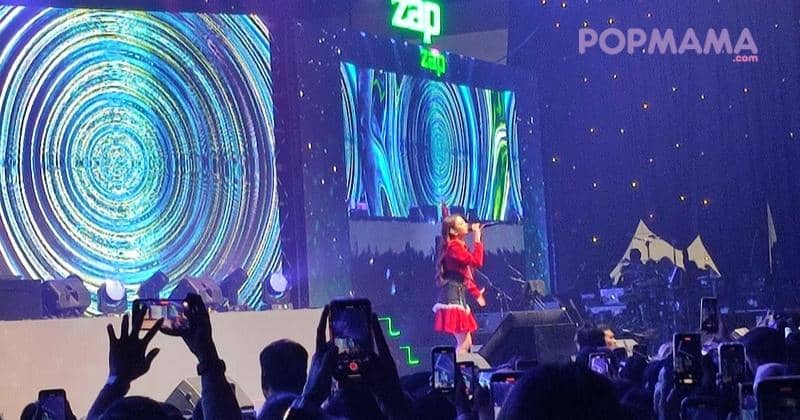 Penampilan Mahalini di Perayaan Anniversary ZAP Fest 2024, Memukau!