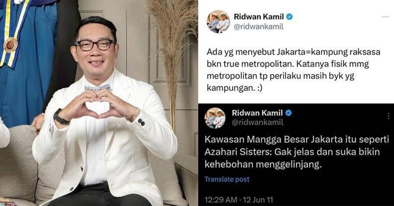 Instagram.com/ridwankamil | x.com/ridwankamil