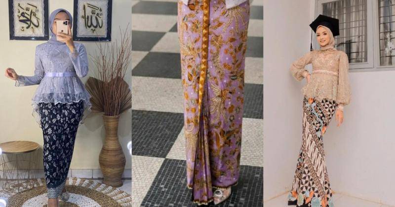 7 Model Rok Kebaya Modern untuk Hijab, Kekinian!