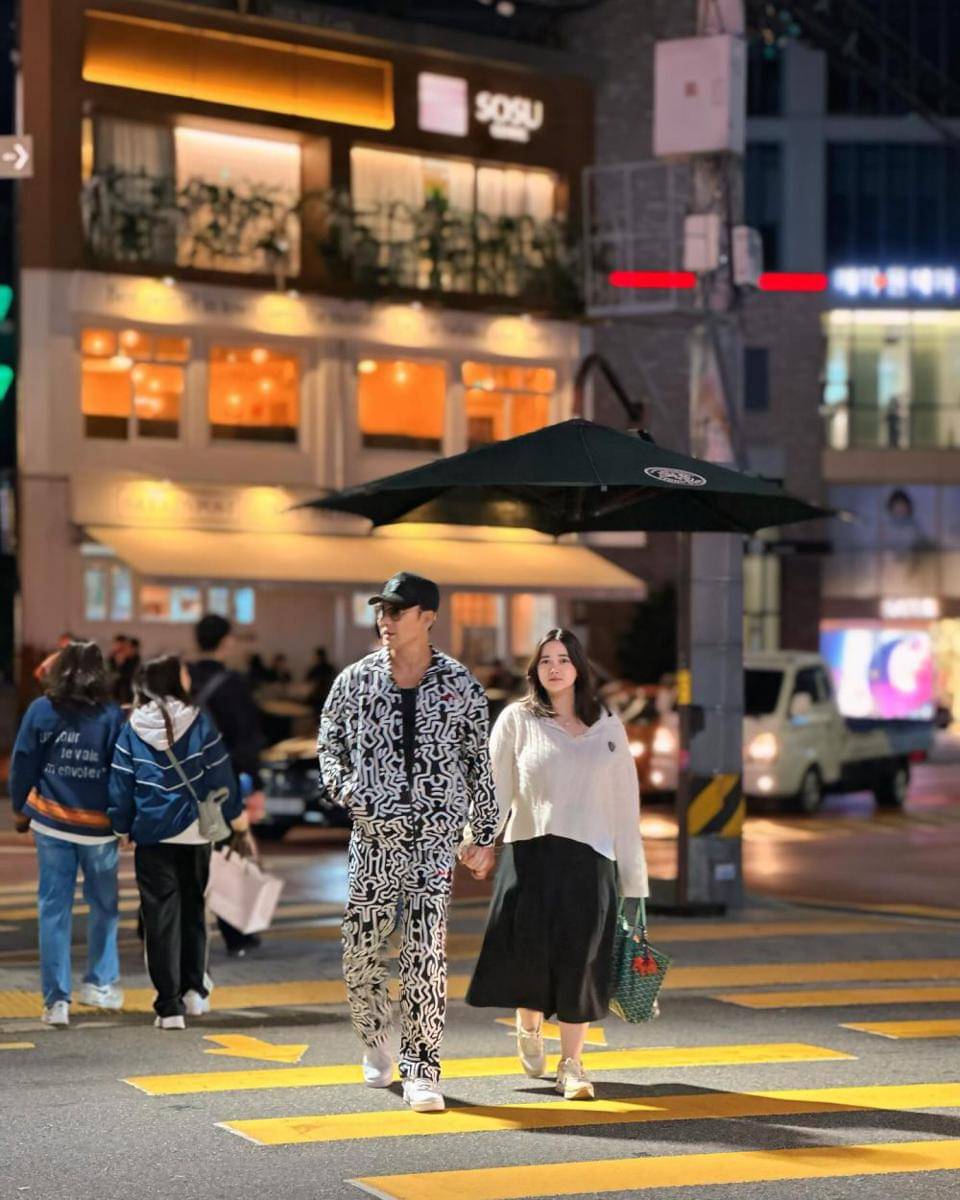 potret Denny Sumargo dan istri ke Korsel (instagram.com/sumargodenny)