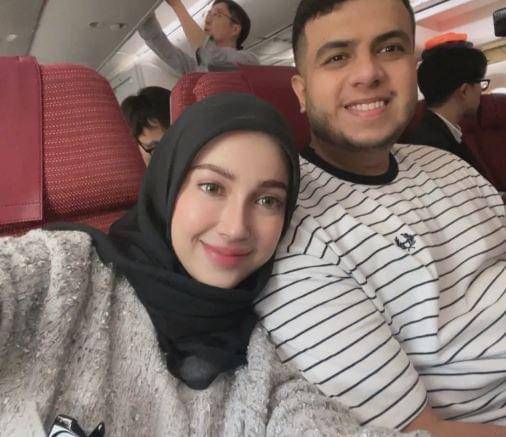 Yislam Jaidi dan Miskah bulan madu (Instagram.com/miskashf)