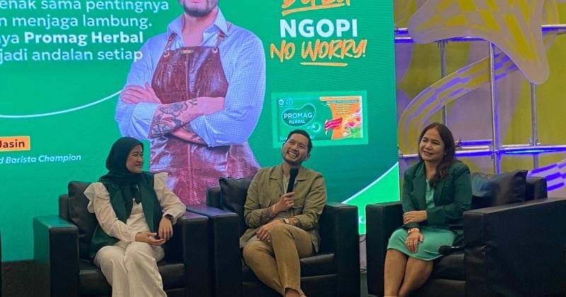 Press Conference Promag x Mikael Jasin di Jakarta Coffee Week 2024, ICE BSD, Sabtu (2/11/24). - Popmama.com/Salsyabila Sukmaningrum