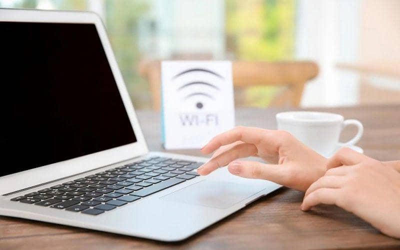 koneksi WiFi laptop