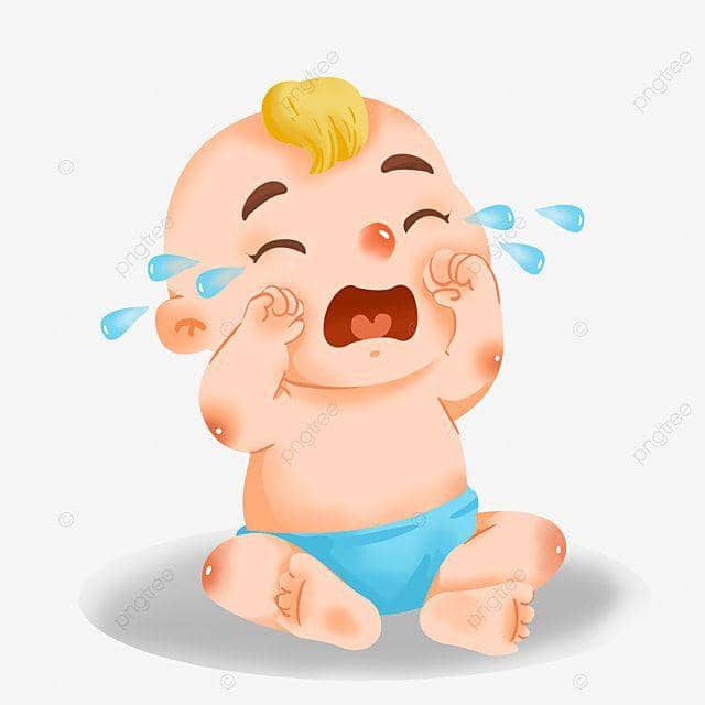 Bangun tidur langsung menangis