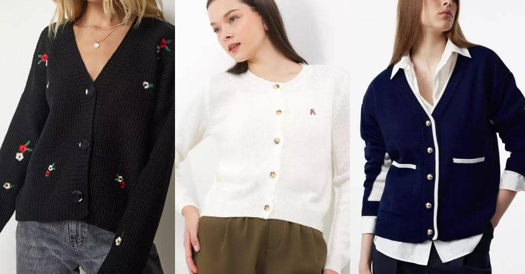 10 Rekomendasi Cardigan untuk Hadiah Hari Natal