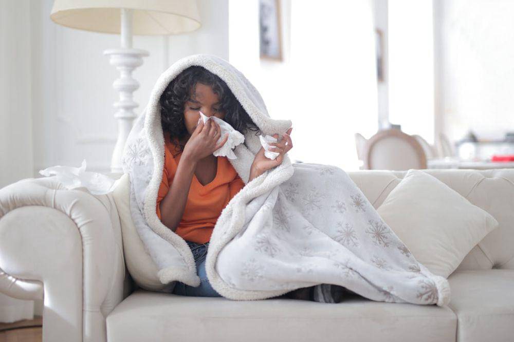 ilustrasi gejala influenza