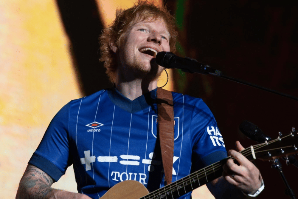 Ed Sheeran di Gozo Festival. (x.com/edsheeran)
