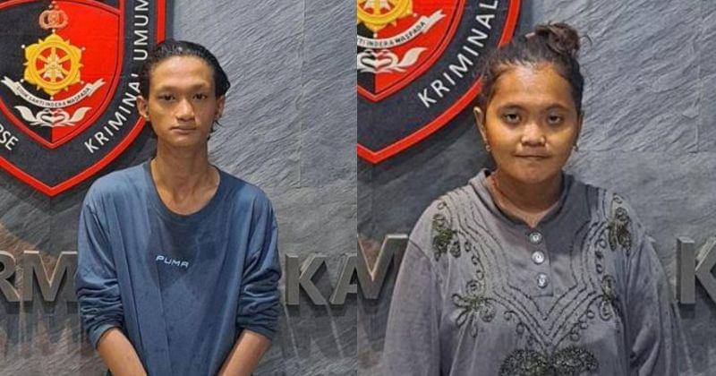 Tampang pelaku orangtua yang menganiaya balita 3 tahun di Bekasi. (Kiri: Aidil Zacky Rahman (19); Kanan: Sinta Dewi (22)) - Dok. Istimewa