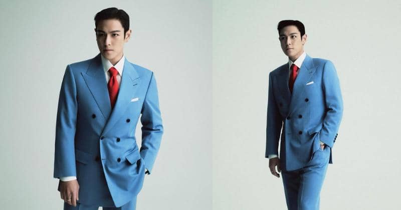 5 Potret T.O.P Ex. Big Bang saat Kenakan Jas, Tampil Memesona!