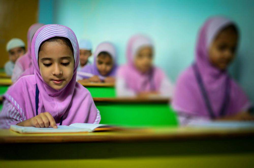 ilustrasi anak muslim (pexels.com/Akela Photography)