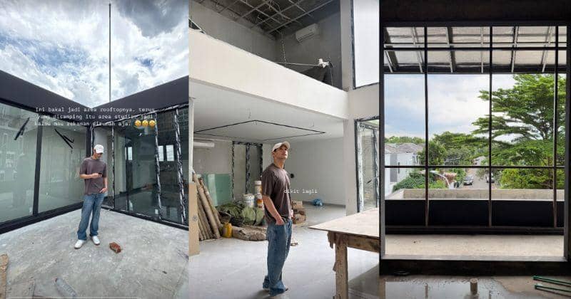 Afgan Spill Progres Pembangunan Rumah Baru, Bakal Terlihat Mewah