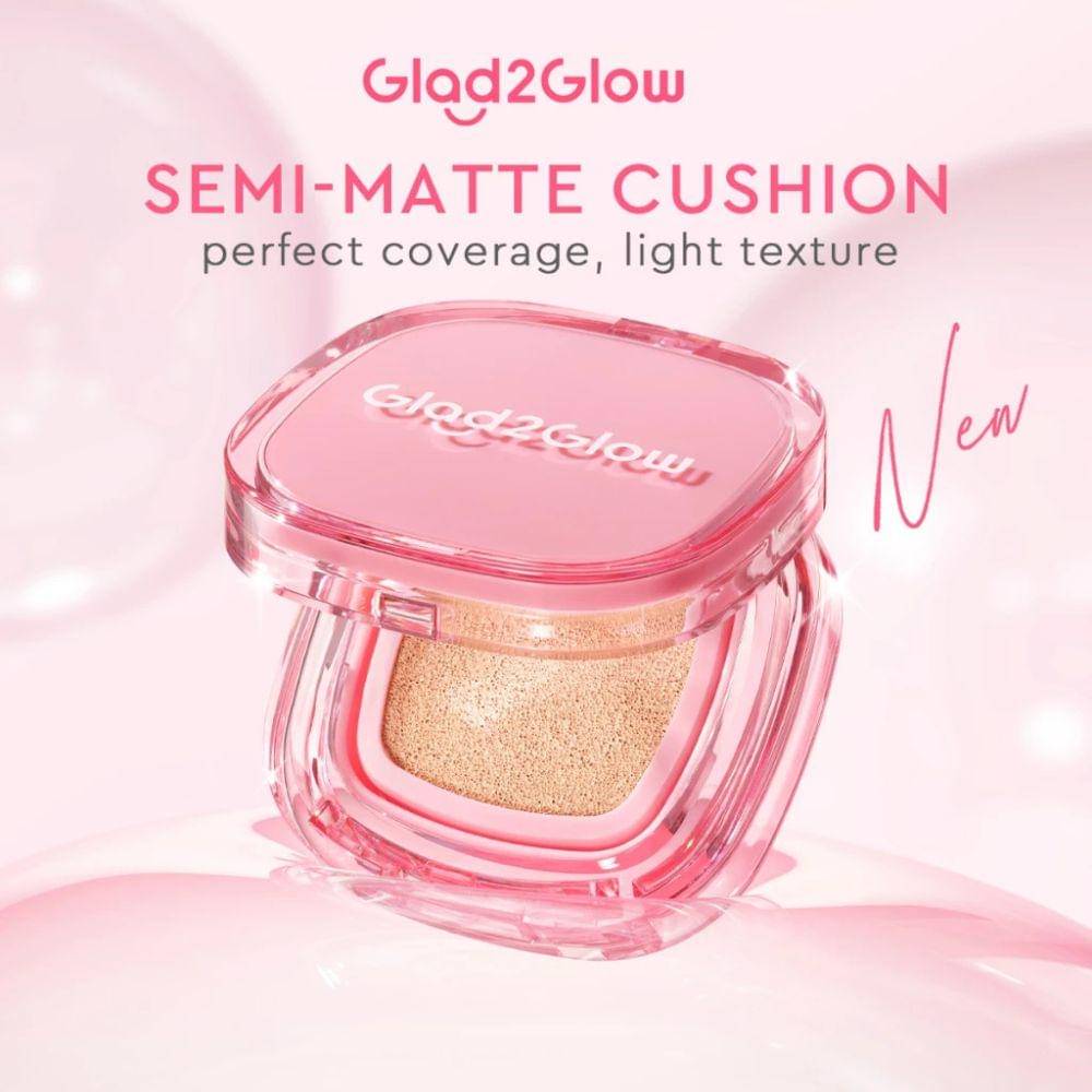 Glad2Glow Perfect Cover Cushion (shopee.co.id/Glad2Glow Official Store)