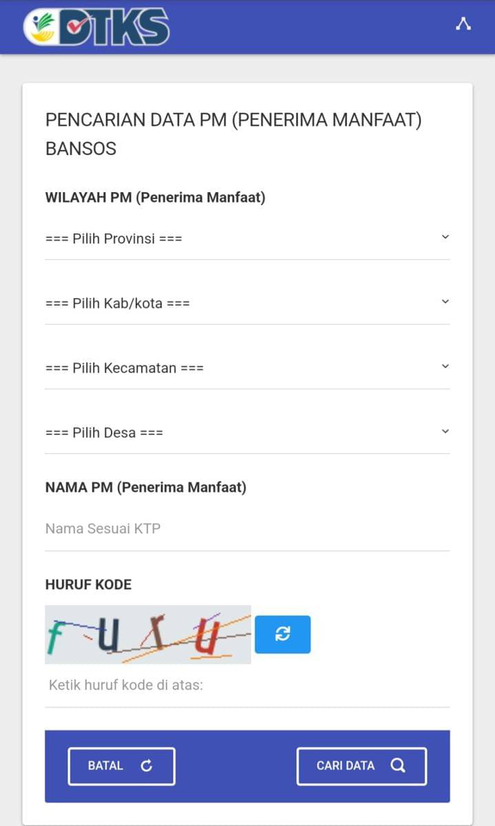 Cek Bansos PKH BPNT 2025, Mudah Hanya dengan KTP