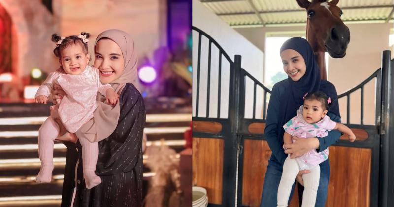 7 Foto Kebersamaan Humaira dan Zaskia Sungkar, Penuh Kebahagiaan