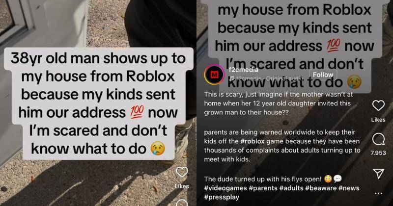 Mengerikan! Anak 12 Tahun Undang Lelaki Dewasa dari Roblox ke Rumahnya
