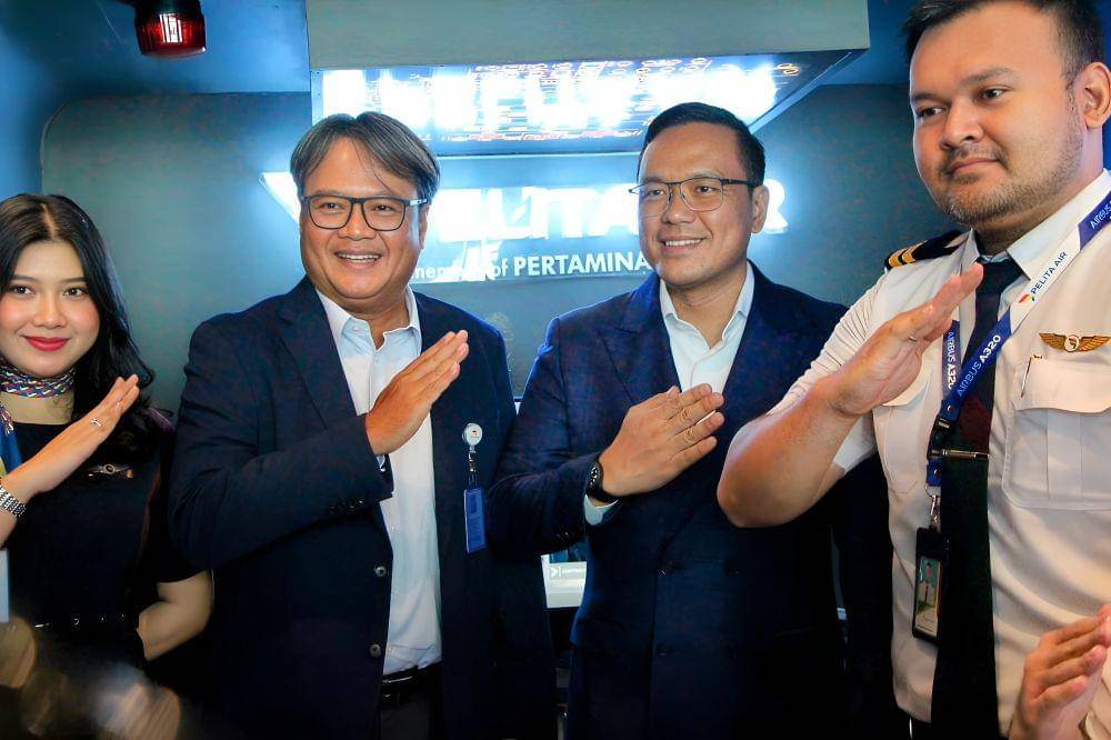 Pesawat Pelita Air Pakai Bahan Bakar dari Minyak Jelantah